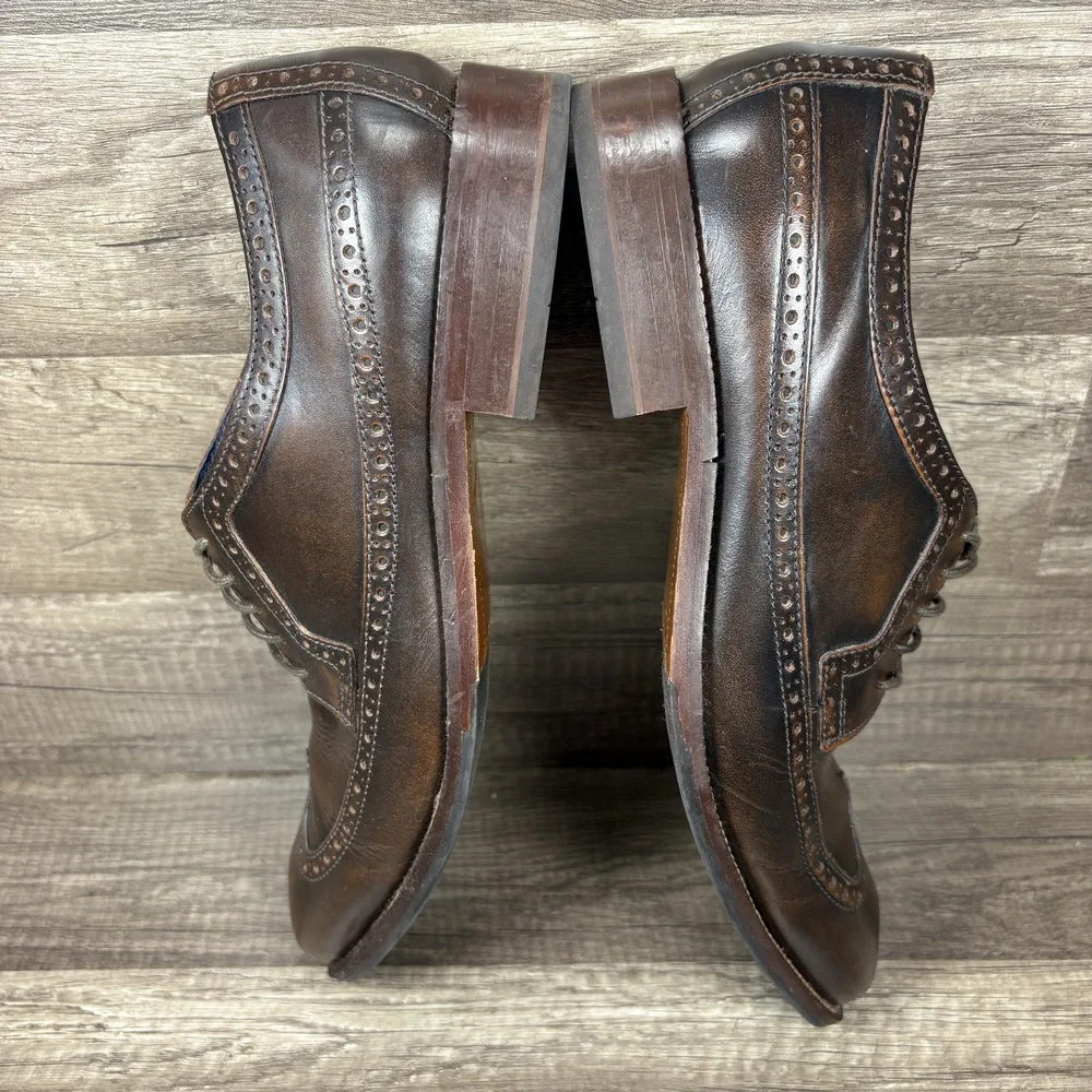 Cole Haan Wingtip Oxford Brown Mens US Size 10.5 C24363 Shoes